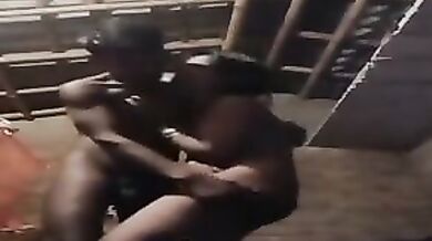 Gaanv ke jawan lover nai kiya khade khade chudai