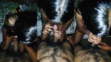 Mallu girlfriend ke boobs ko dabaate hue chusaaya lund