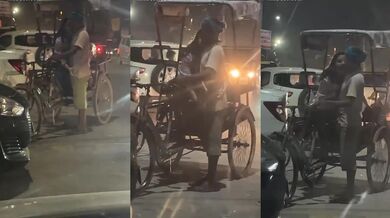 Amir ghar ki ladki nai rikshewale ko diya handjob