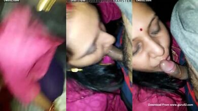 Desi mami ne patla lund muh me liya