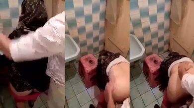 Pakistani bhabhi ki toilet me doggy style chudai ki video