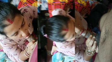 Bhabhi ko chusna pada desi lund shart ke chakkar me!