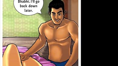 Savita bhabhi ki tel malish – Hindi sex comic