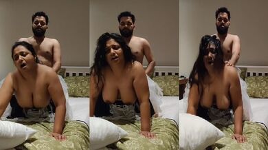Doggy pose mai hard chudai ka maja leti horny bhabhi