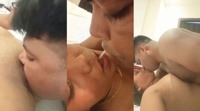 Chut chatwaate hue apne aashiq k sath chudi horny bhabhi