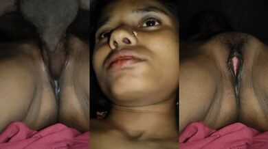 Beautiful village wife ki gili chut ko choda