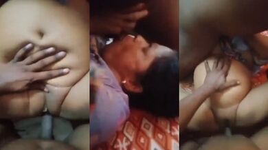 Chut chudwaate hue lund chusti mature aunty ka threesome sex