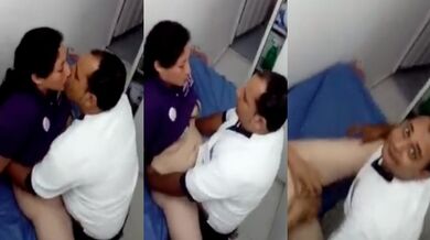 Doctor chod raha tha apni sexy peasant or kisi nai chupke banaya mms